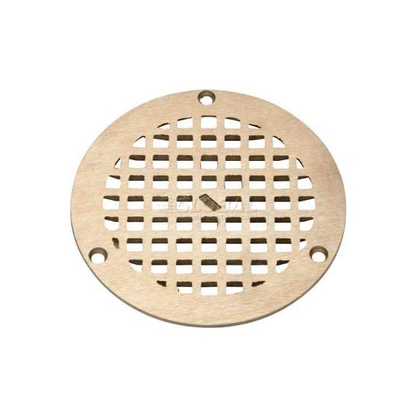 Zurn 10" Dia. Round Floor Drain W/Screws, Nickel